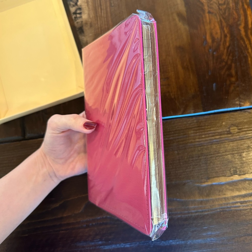 Pink Leather Notebook - Picture 2 of 4